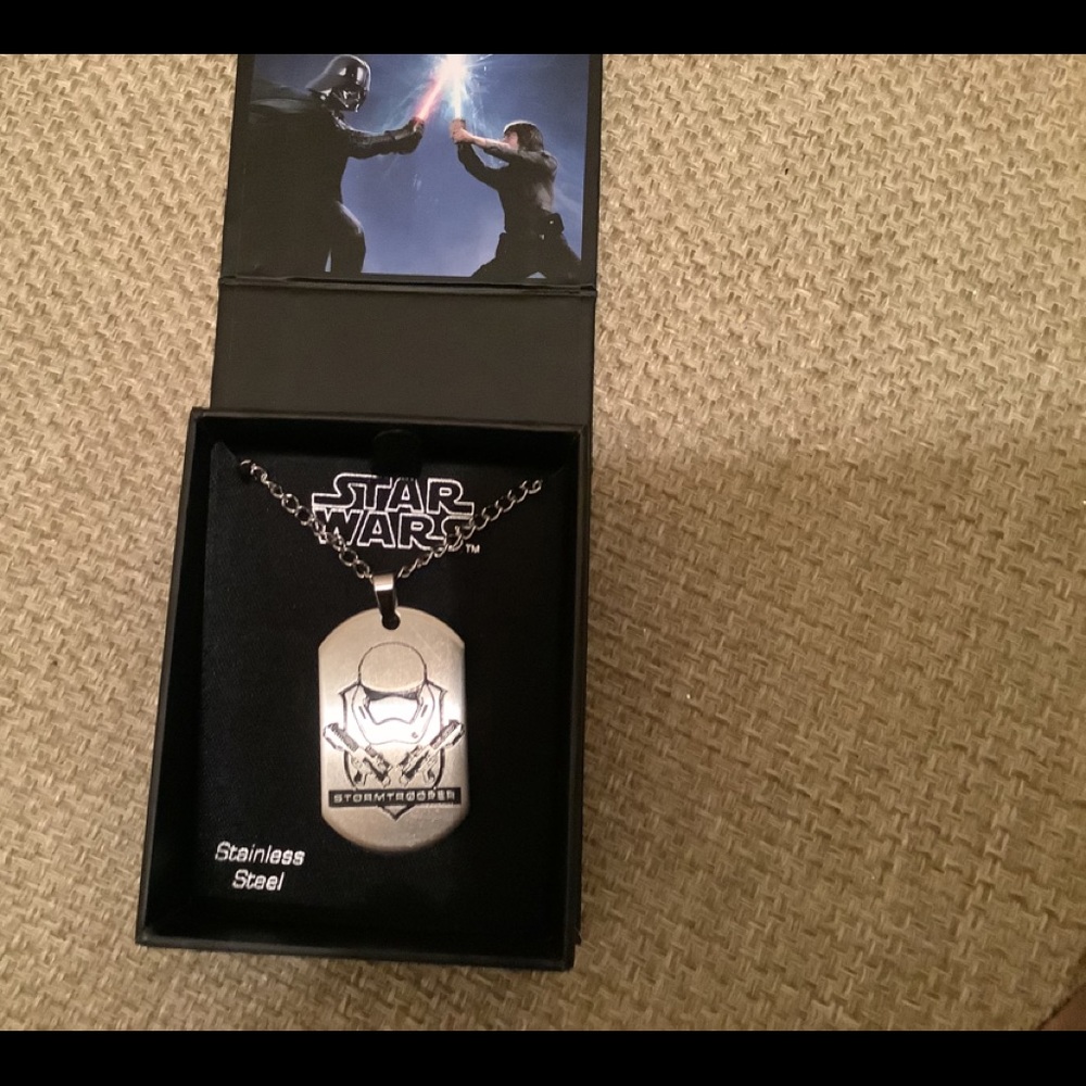 Star. wars Stormtrooper necklace